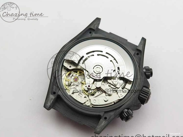 Red Carbon Daytona Carbon on Strap Hand OMF Dial Edition Nylon Black Black A4130 Best DIW 1121